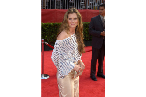 Brooke Shields Saved By a Coffee Table